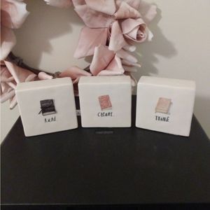 Rae Dunn Very Rare Read, Create, Think New Condition